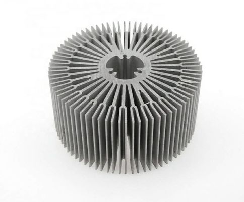 O pó revestiu o círculo flexível Heater Radiator Aluminum Profiles