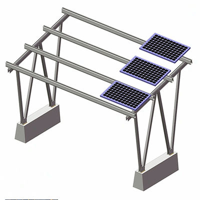 Perfil de alumínio solar fotovoltaico solar da montagem de painel 6061 T5 T6